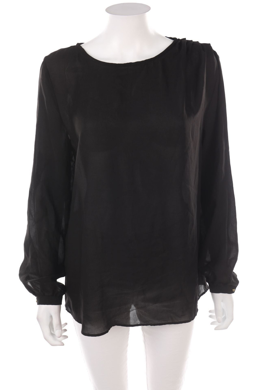 No Label - Blouse with Draping - XL