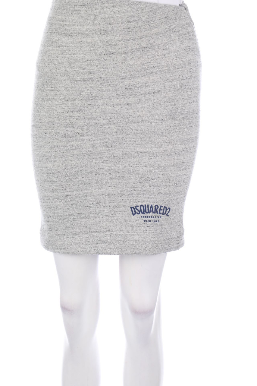 DSQUARED² - Skirt with Logo-Print - XS