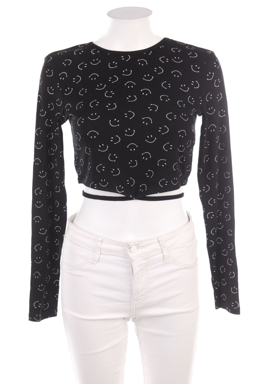 TALLY WEiJL - Cropped-Longsleeve-Shirt - M