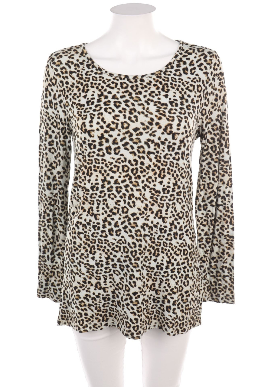 privacy - Longsleeve-Shirt with Leo Print - M