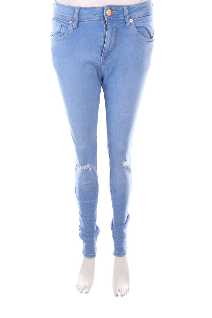 Bershka - Used Look Skinny-Jeans - M