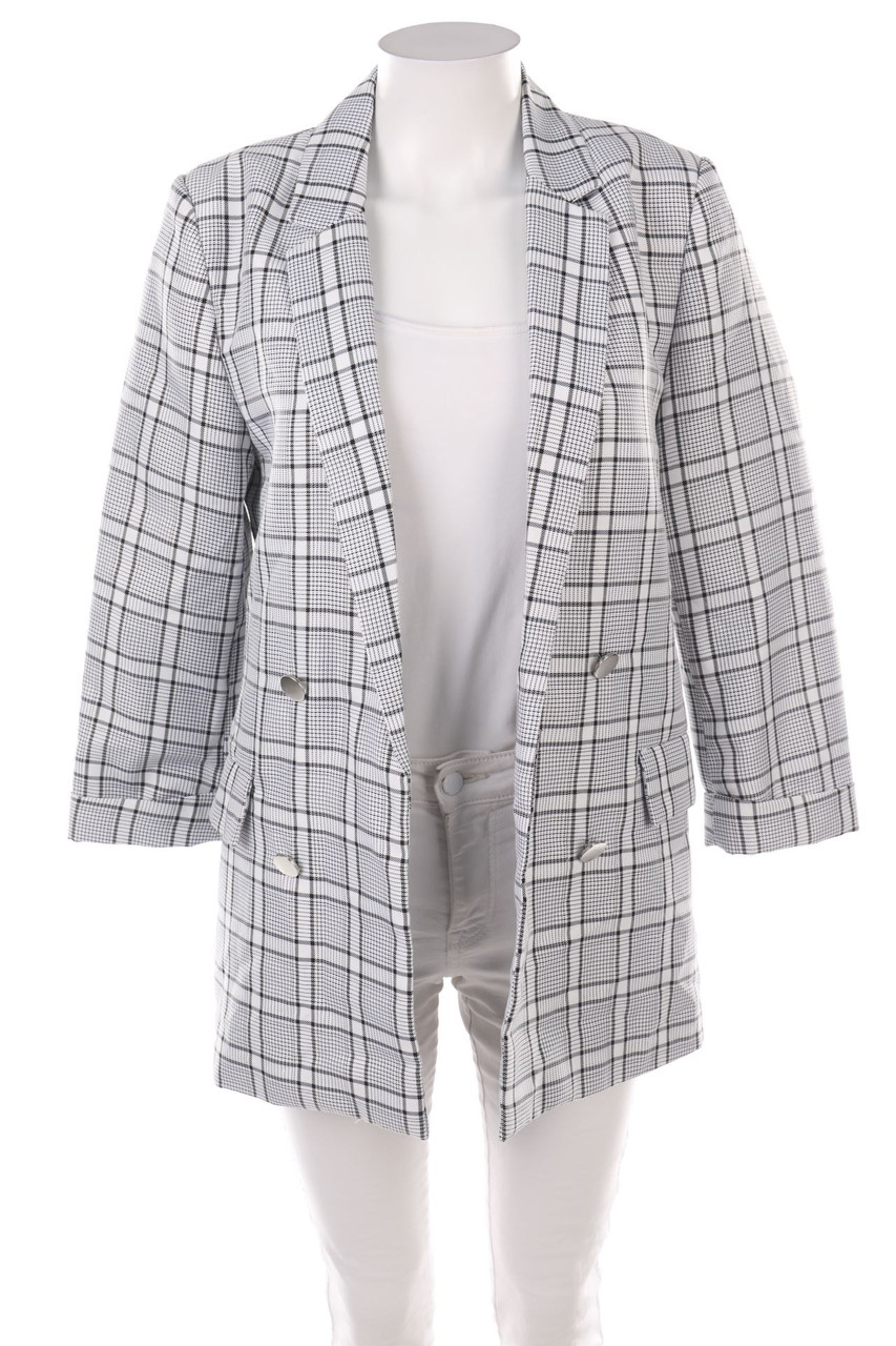 Stradivarius - Karo-Blazer-Jacke - S