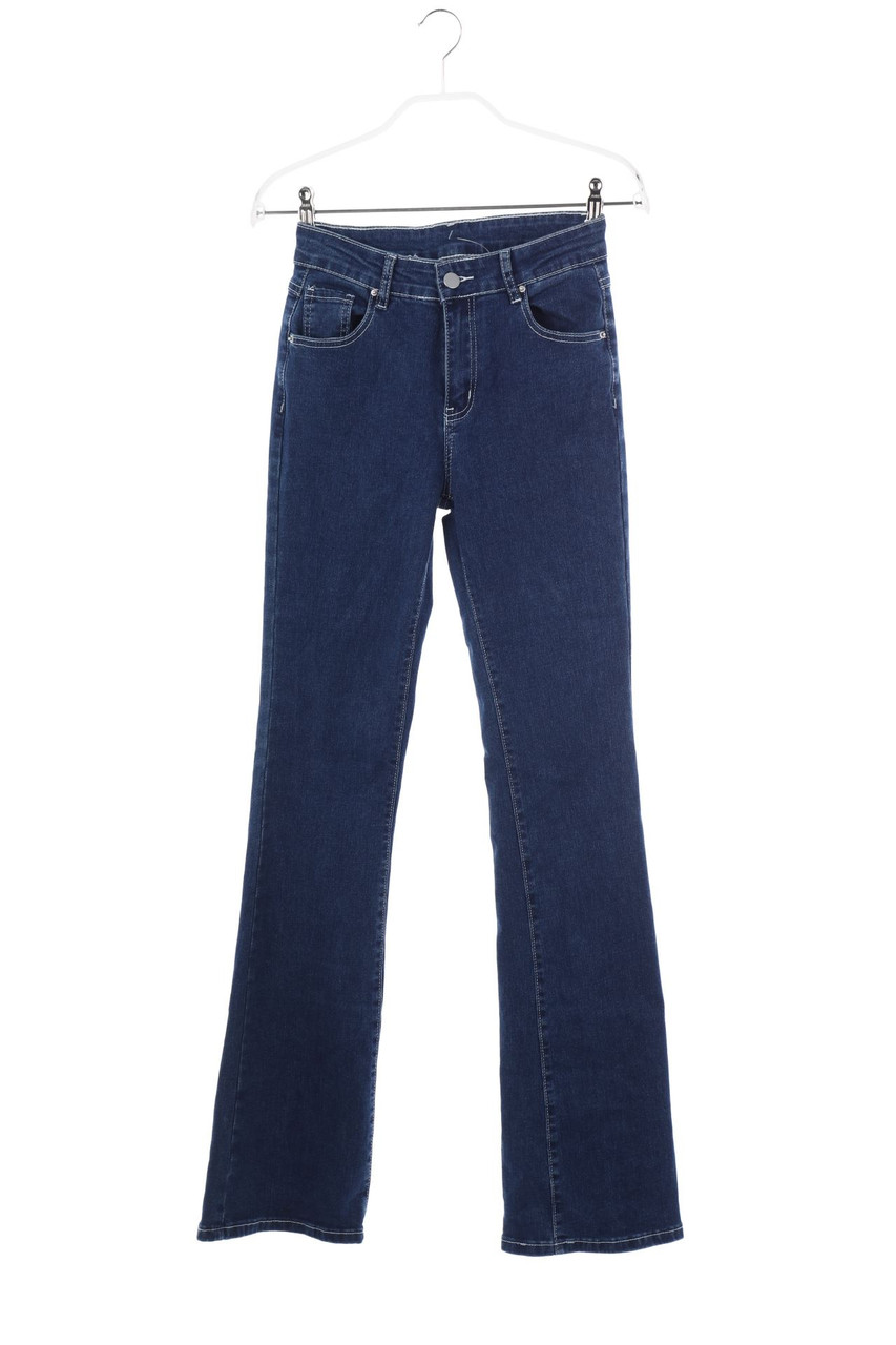 SHEIN - Dark Denim Flared Jeans - S