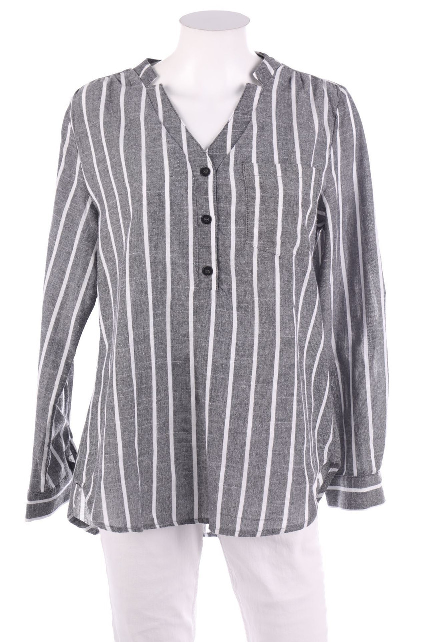 No Label - Blouse with Stripes - D 44