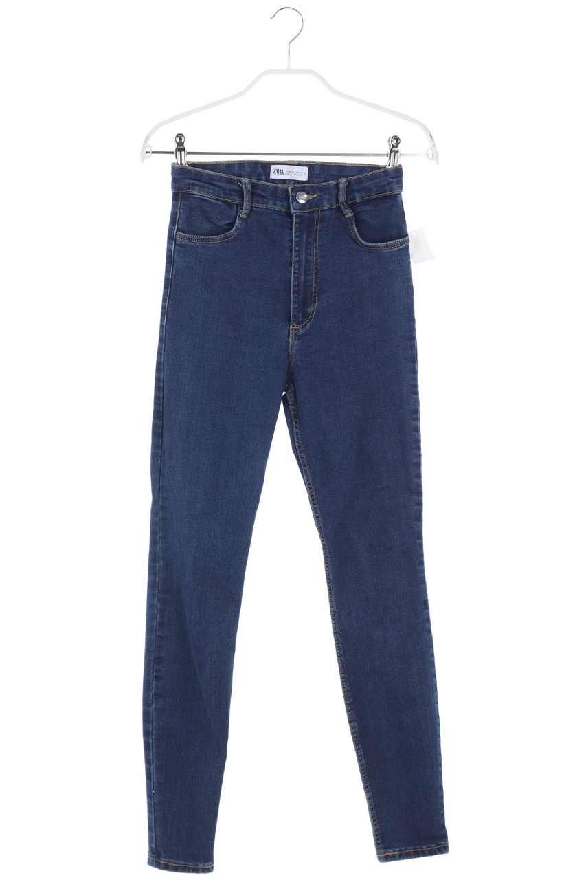 ZARA - Dark Denim Skinny-Jeans - M