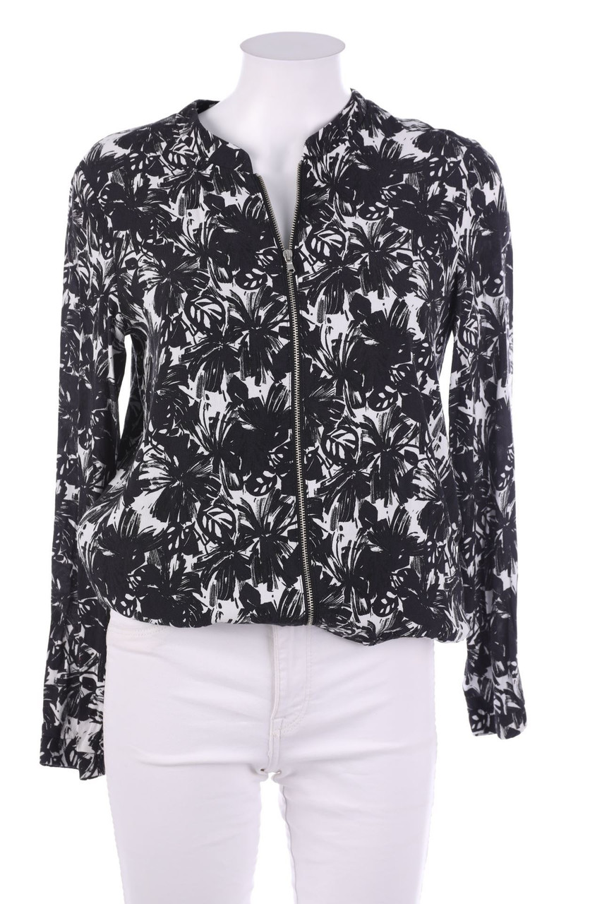 promod - Jacke mit Blumen-Print - M