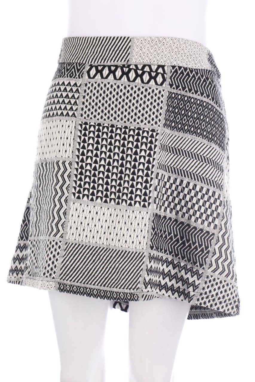 papaya - Skirt with Ethno Print - D 40