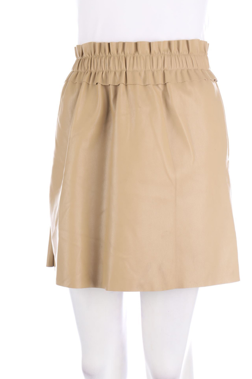 RESERVED - faux leather mini-skirt - XS