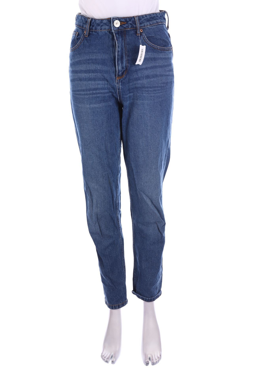 H&M - Used Look-Mom-Jeans - W28