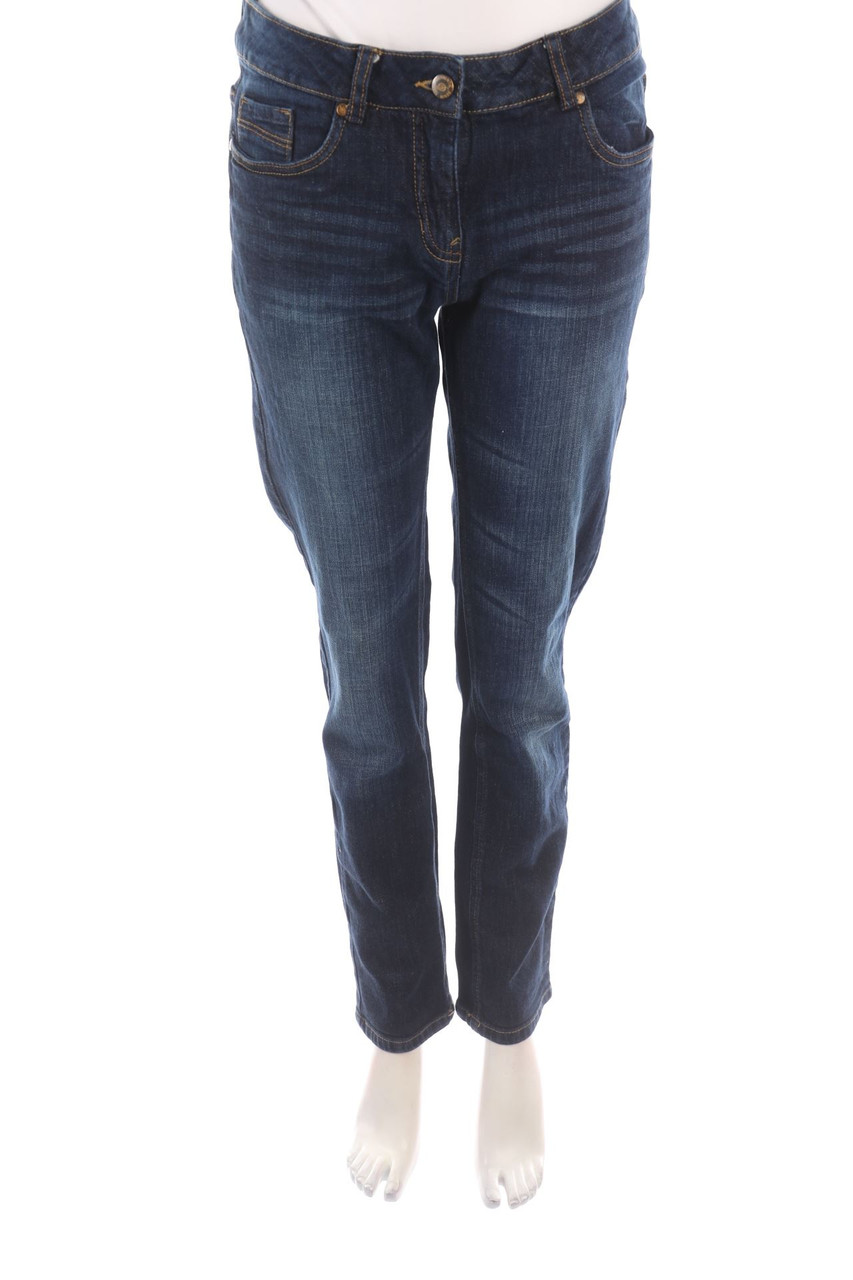 blue motion - Dark Denim Straight Cut Jeans - M