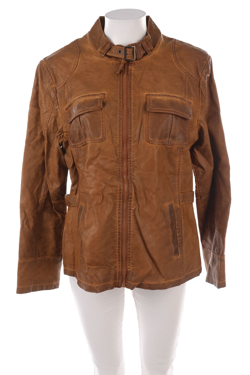 C&A - Faux Leather Jacket - 2XL
