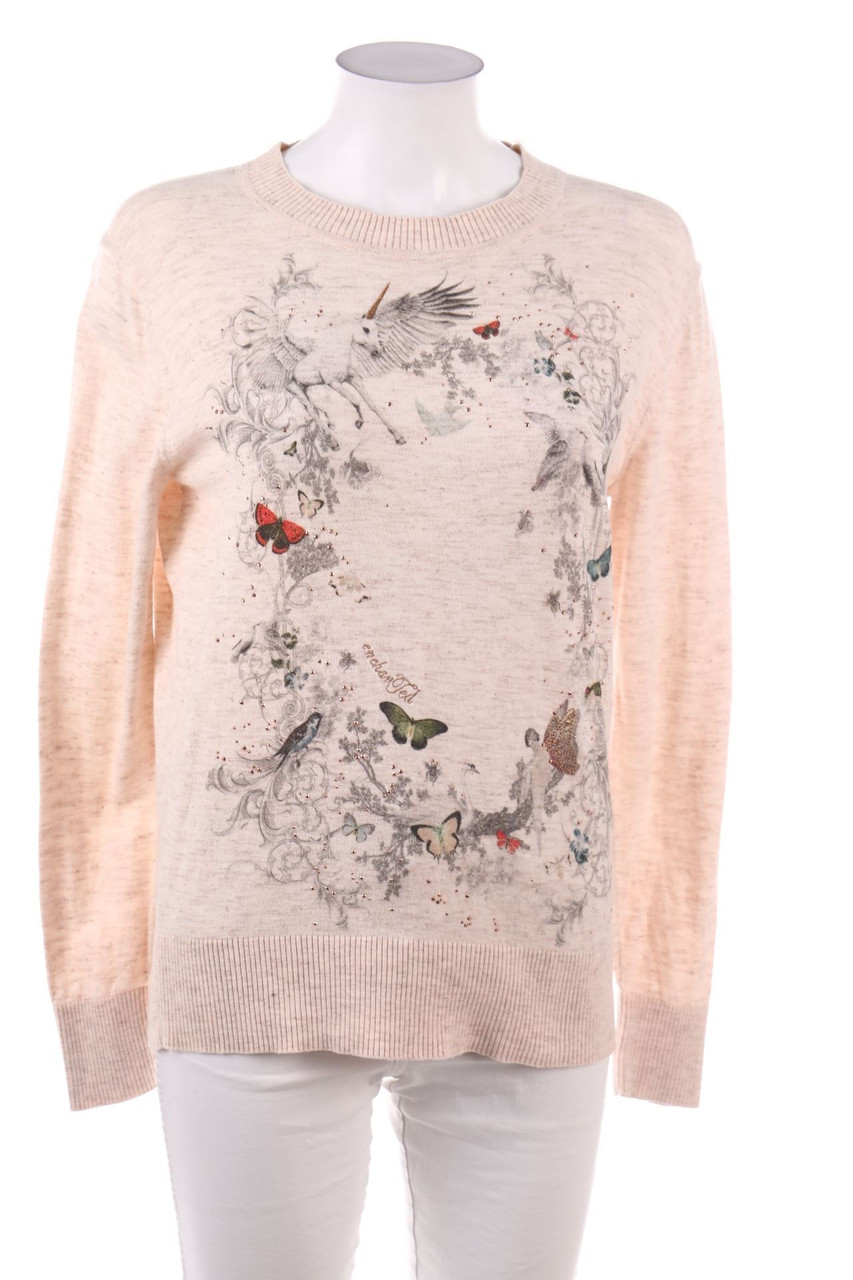 TED BAKER LONDON - crewneck pullover with Rhinestones - D 36