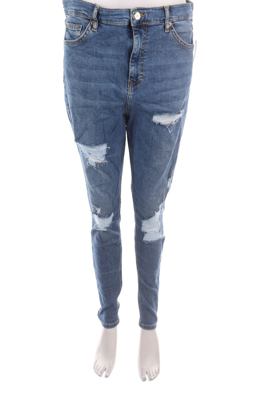 TOPSHOP - Destroyed Skinny-Jeans - D 46