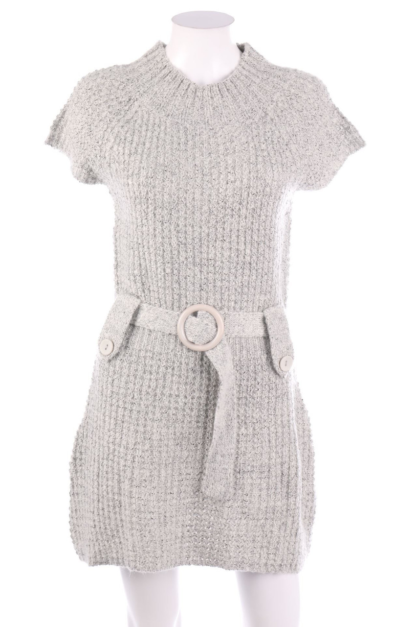 SECONDHAND - Knit Dress with Belt - D 36-38