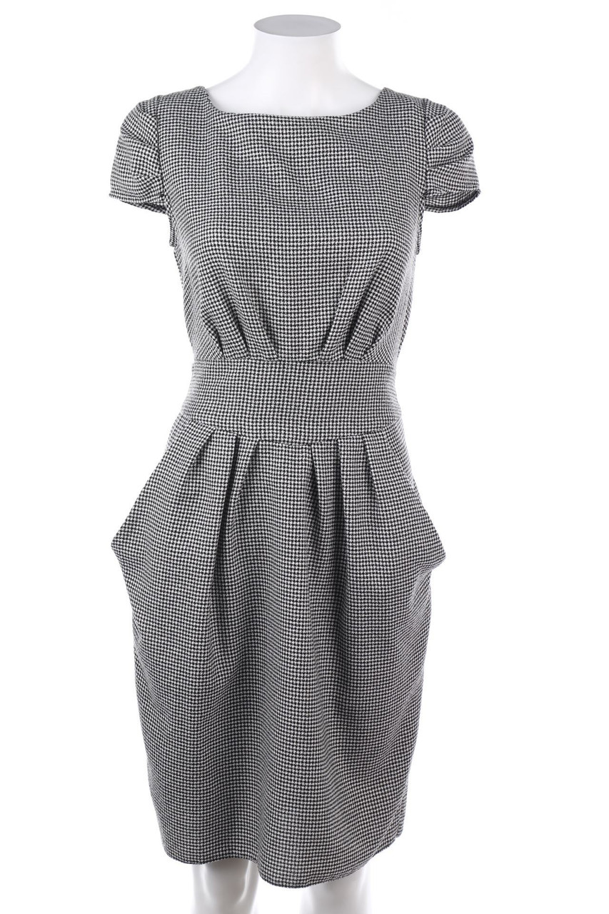 Closet - Cocktail Dress, Checked - D 36