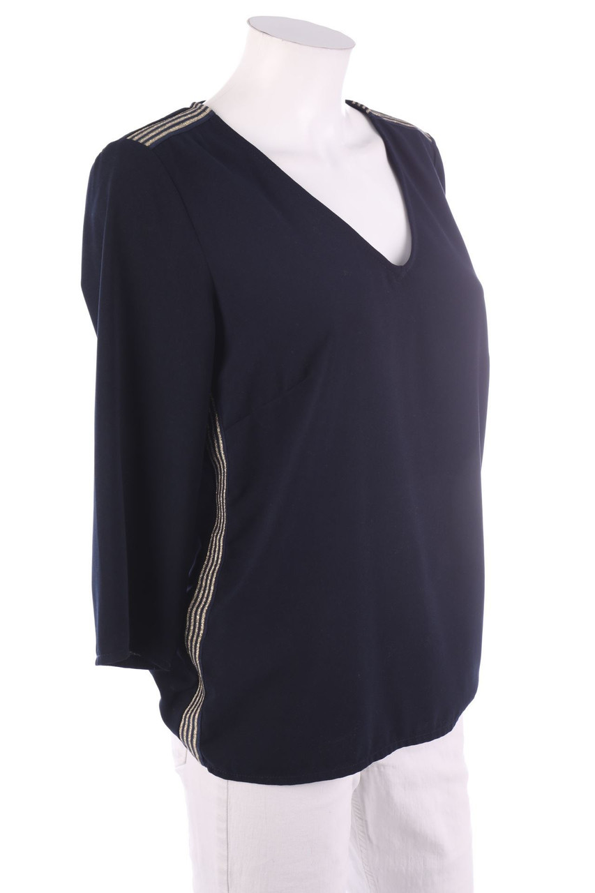 promod - Bluse mit 3/4-Ärmel mit Glitzer - M