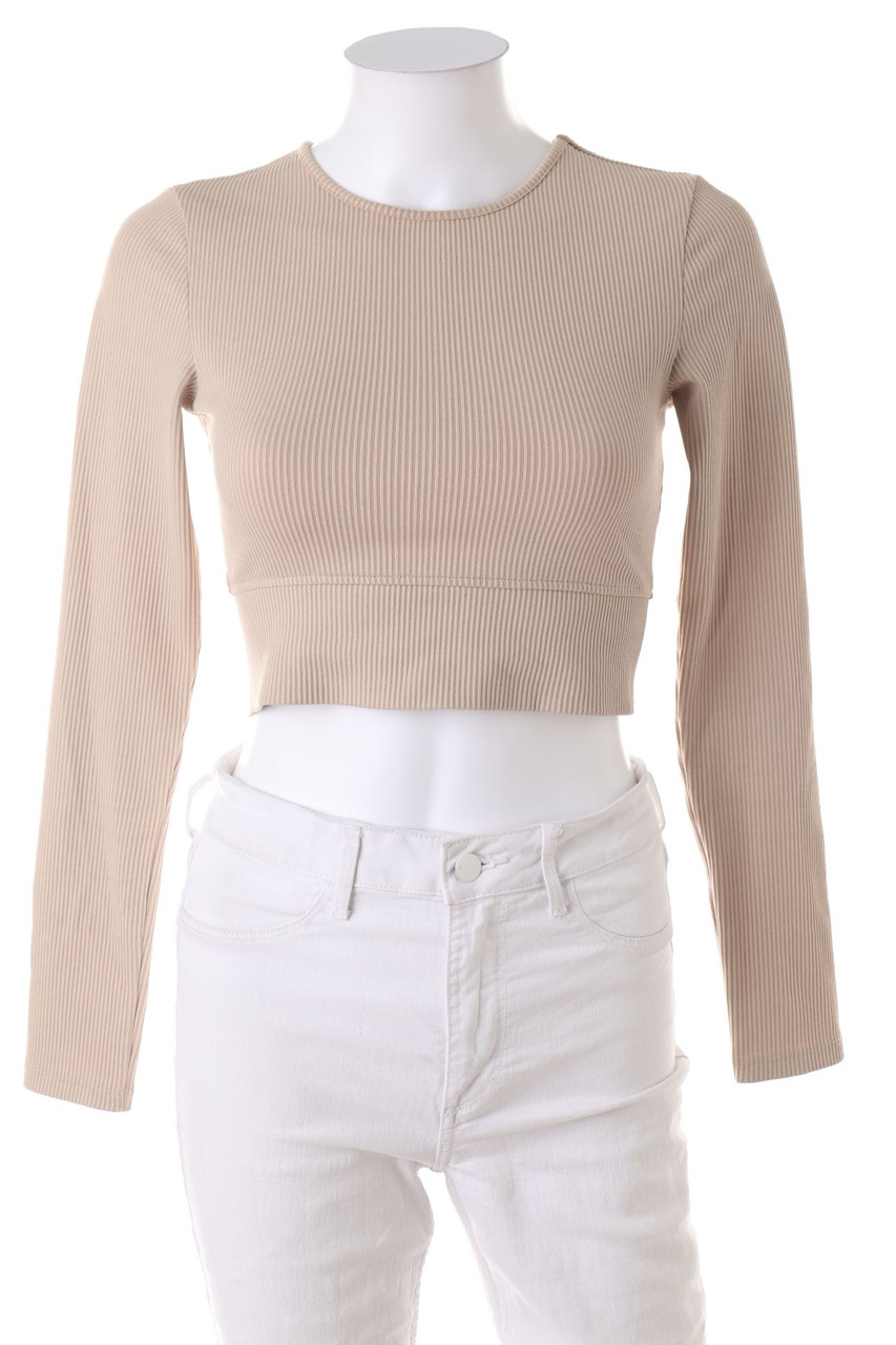 H&M - Cropped-Shirt - S