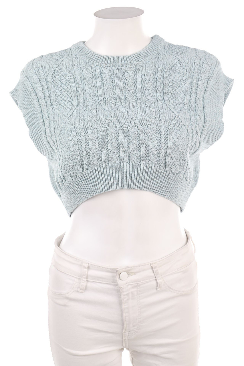 ZARA - Cropped-Pullunder - S