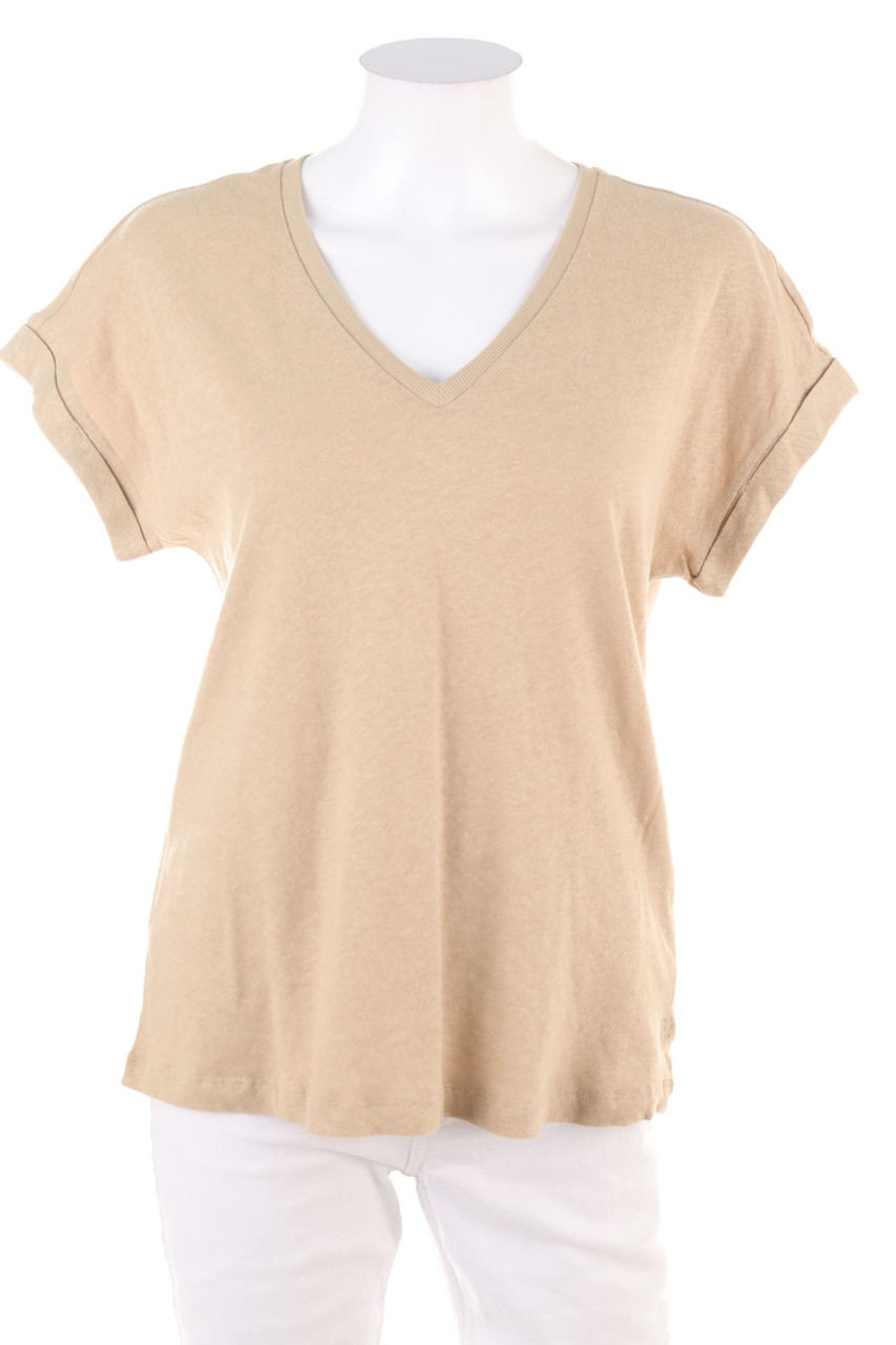 ESPRIT - Kurzarm-Shirt aus Baumwoll-Mix - S