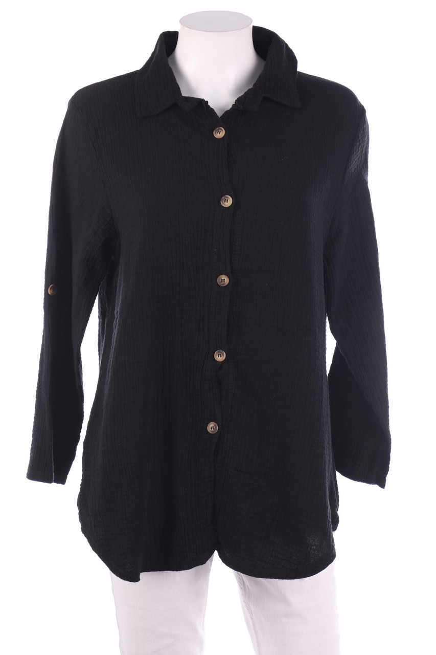 No Label - Shirt Blouse with French Cuff - D 42