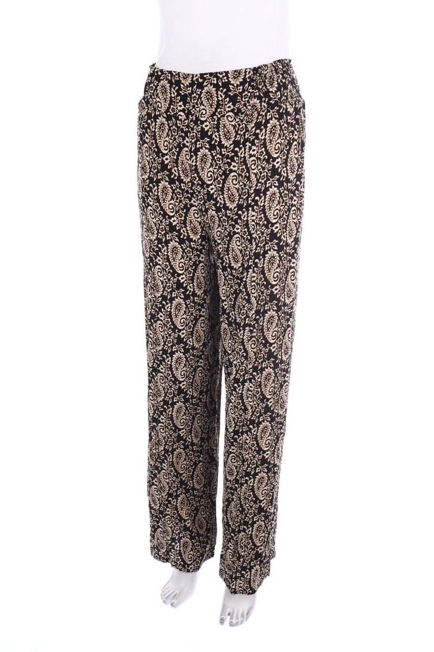 Ohne Label - Jogger-Hose mit floralem Muster - S