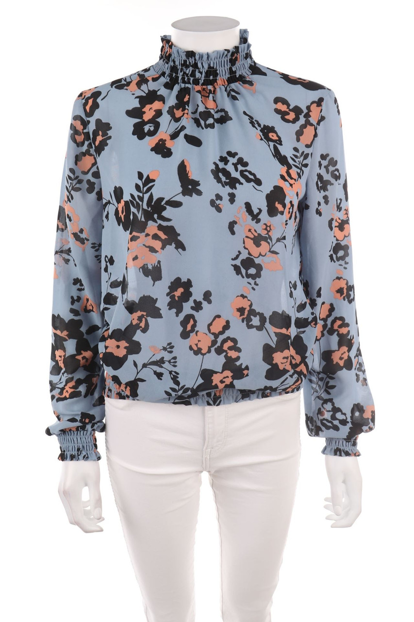 pieces - Bluse mit Blumen-Print - XS