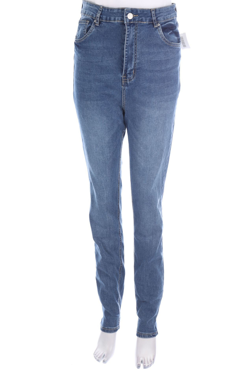 Chicorée - straight cut used look jeans - XL