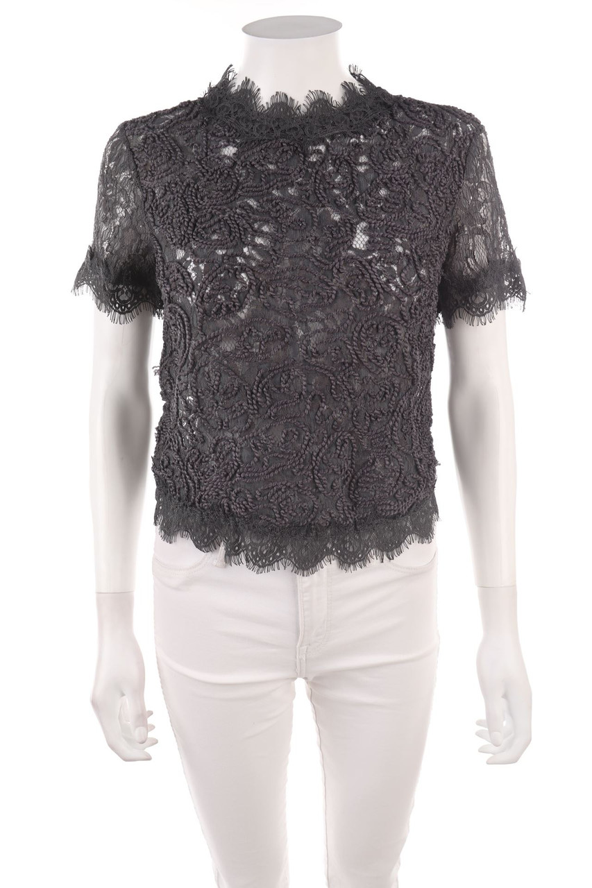 ZARA - Kurzarm-Bluse - M