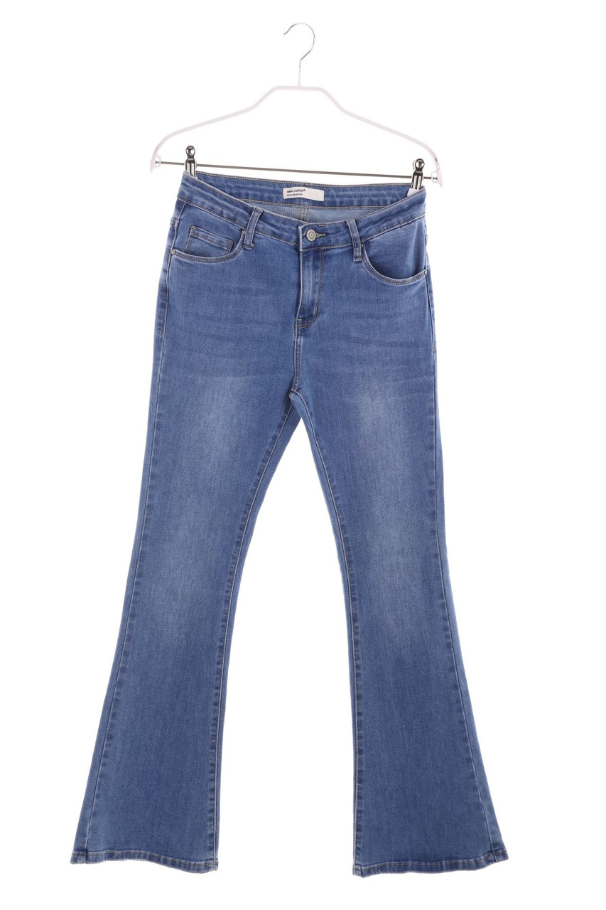 Nina Carter JEANS - Used Look Flared-Jeans - M