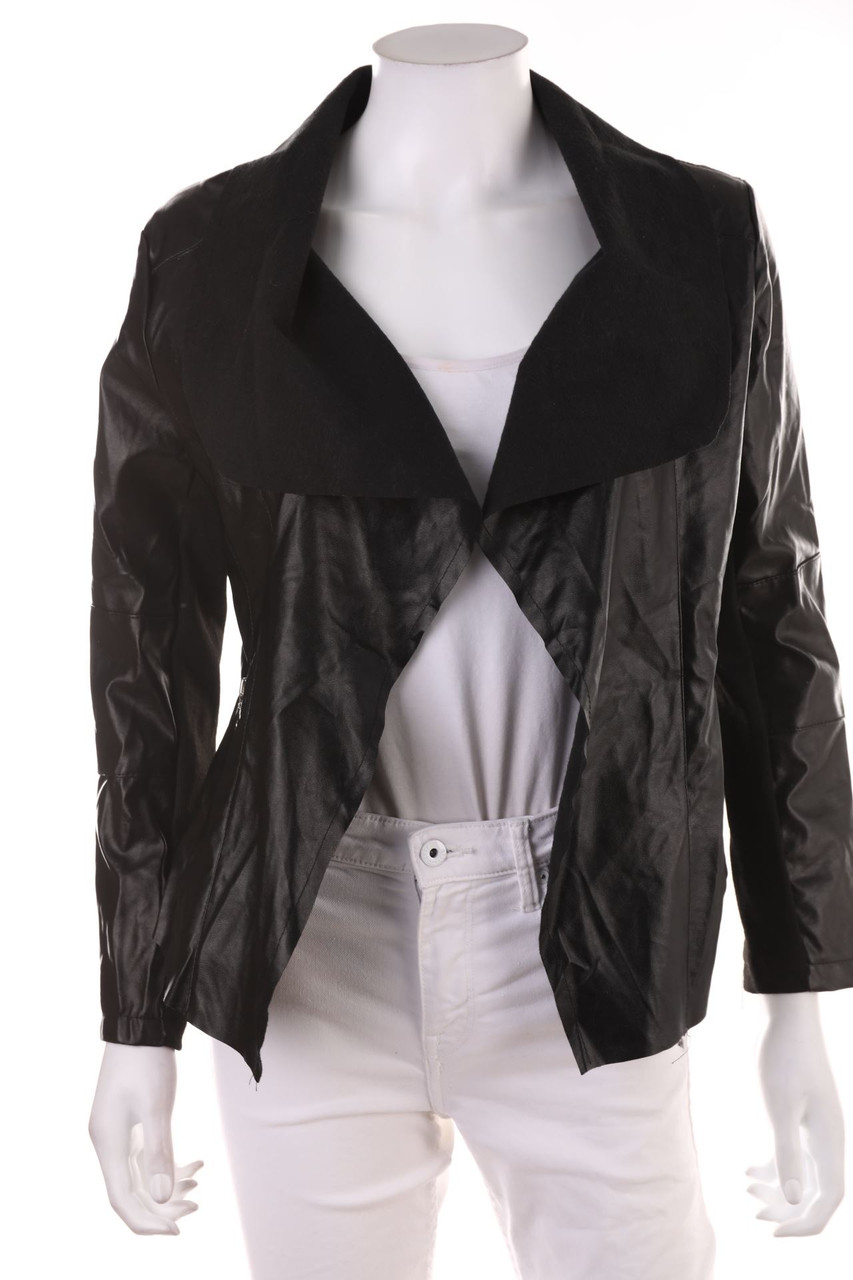 SECONDHAND - Faux Leather Jacket - XL