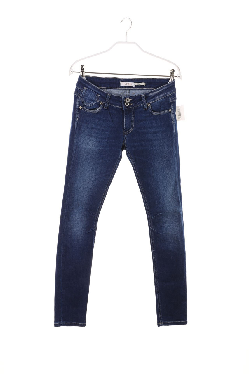 Please - Used Look Skinny-Jeans - S