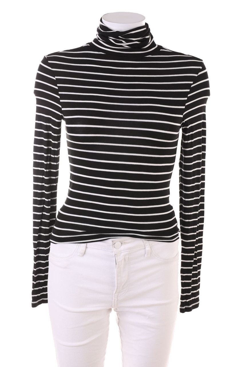 No Label - Longsleeve-Shirt with Stripes - XXS