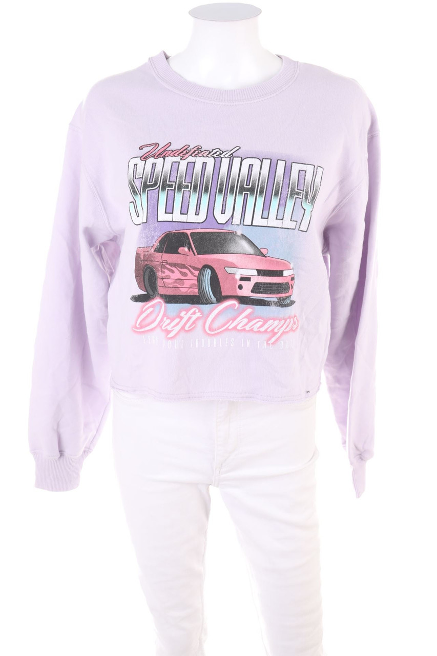 HOLLISTER - Sweatshirt mit Statement-Print - M