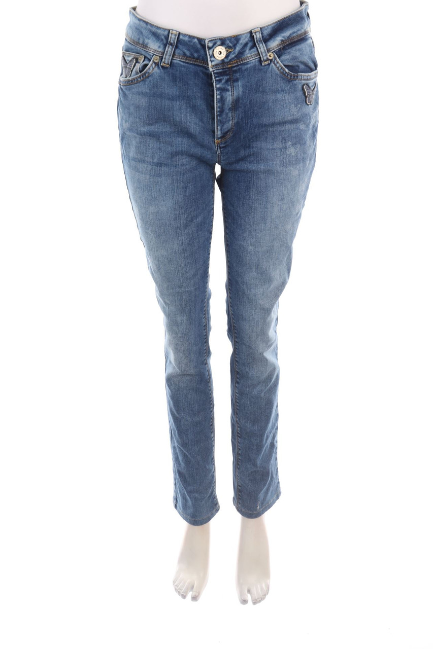 Street One - Used Look Skinny-Jeans - M