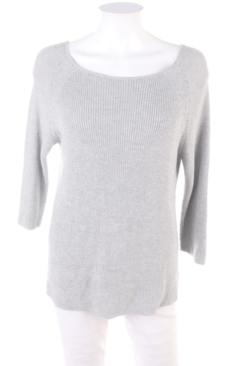 RESERVED - 3/4-sleeve Crewneck Pullover - M