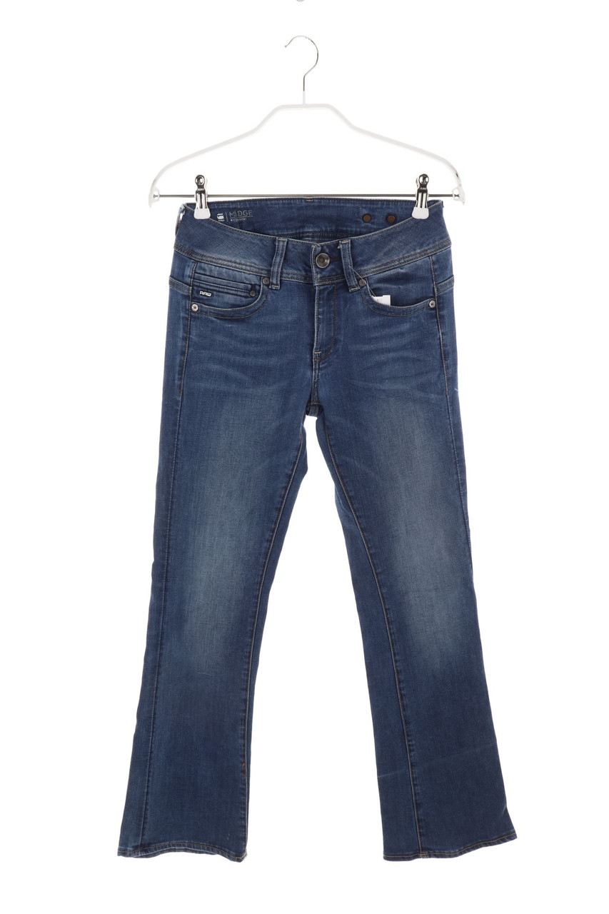 G-STAR - Used Look Straight Cut Jeans - XS