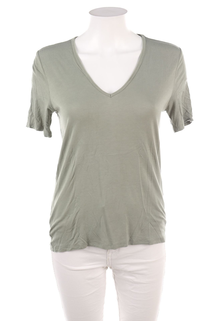 H&M - Shirt aus Viskose - S