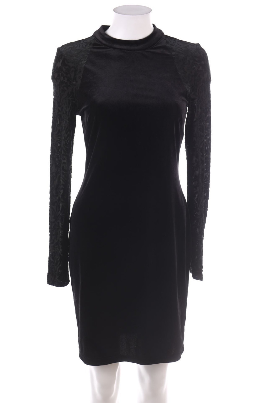 Ohne Label - Samt-Abendkleid - D 36