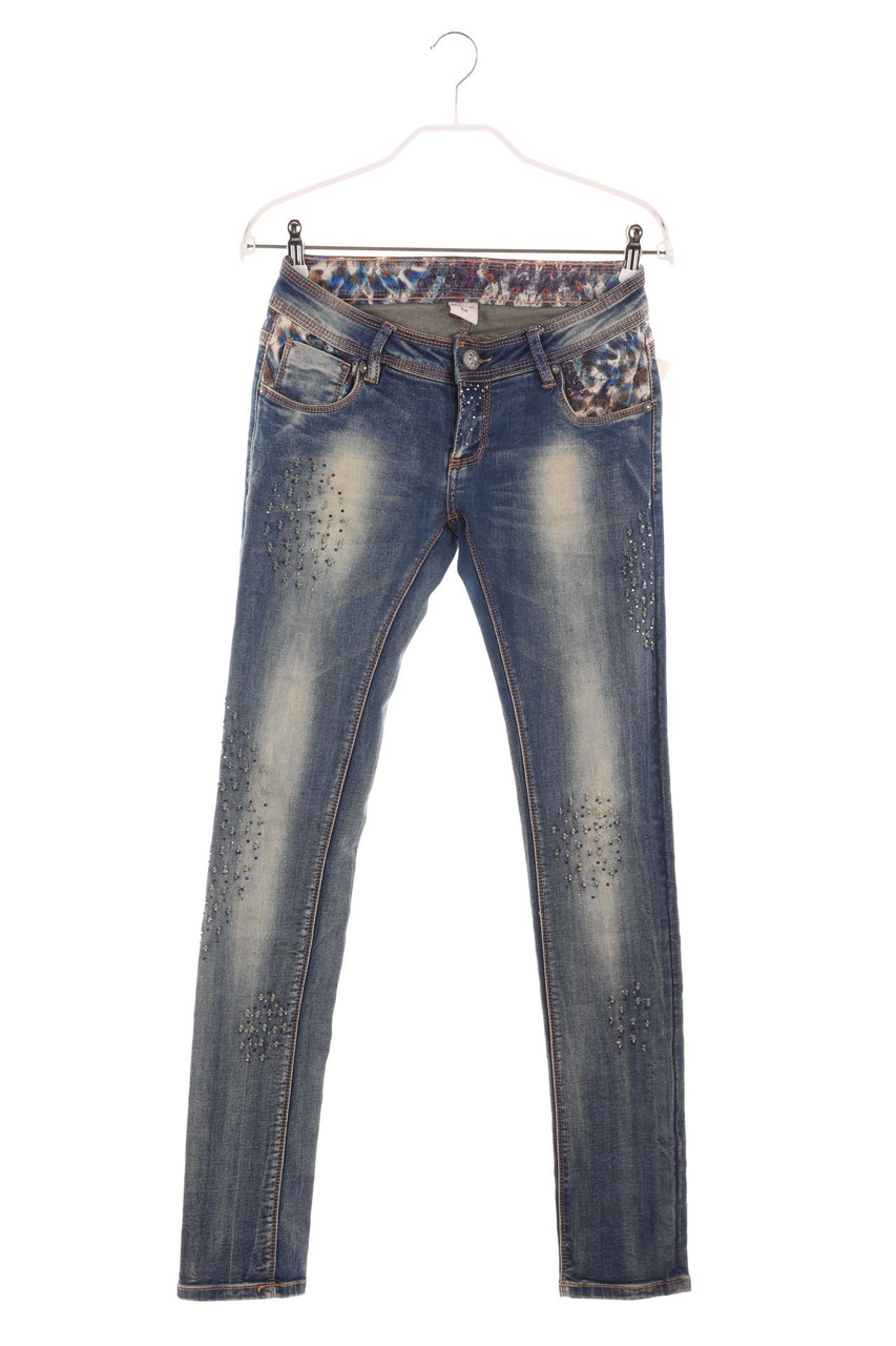 SECONDHAND - Used Look Skinny-Jeans - M