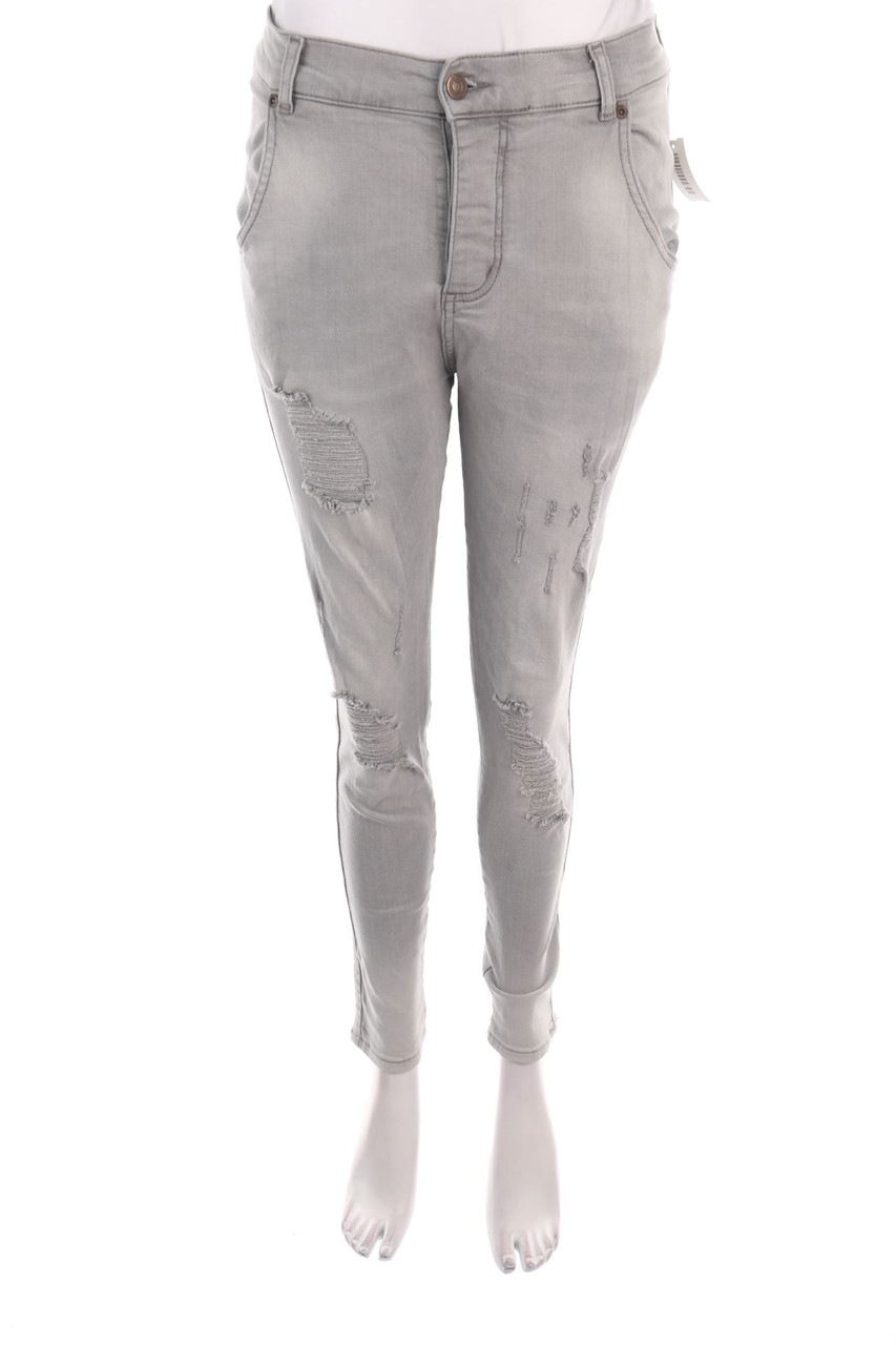 SIKSILK - Used Look Skinny-Jeans - M