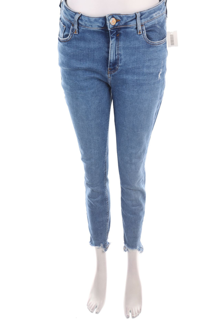 RIVER ISLAND - Destroyed Skinny-Jeans - L