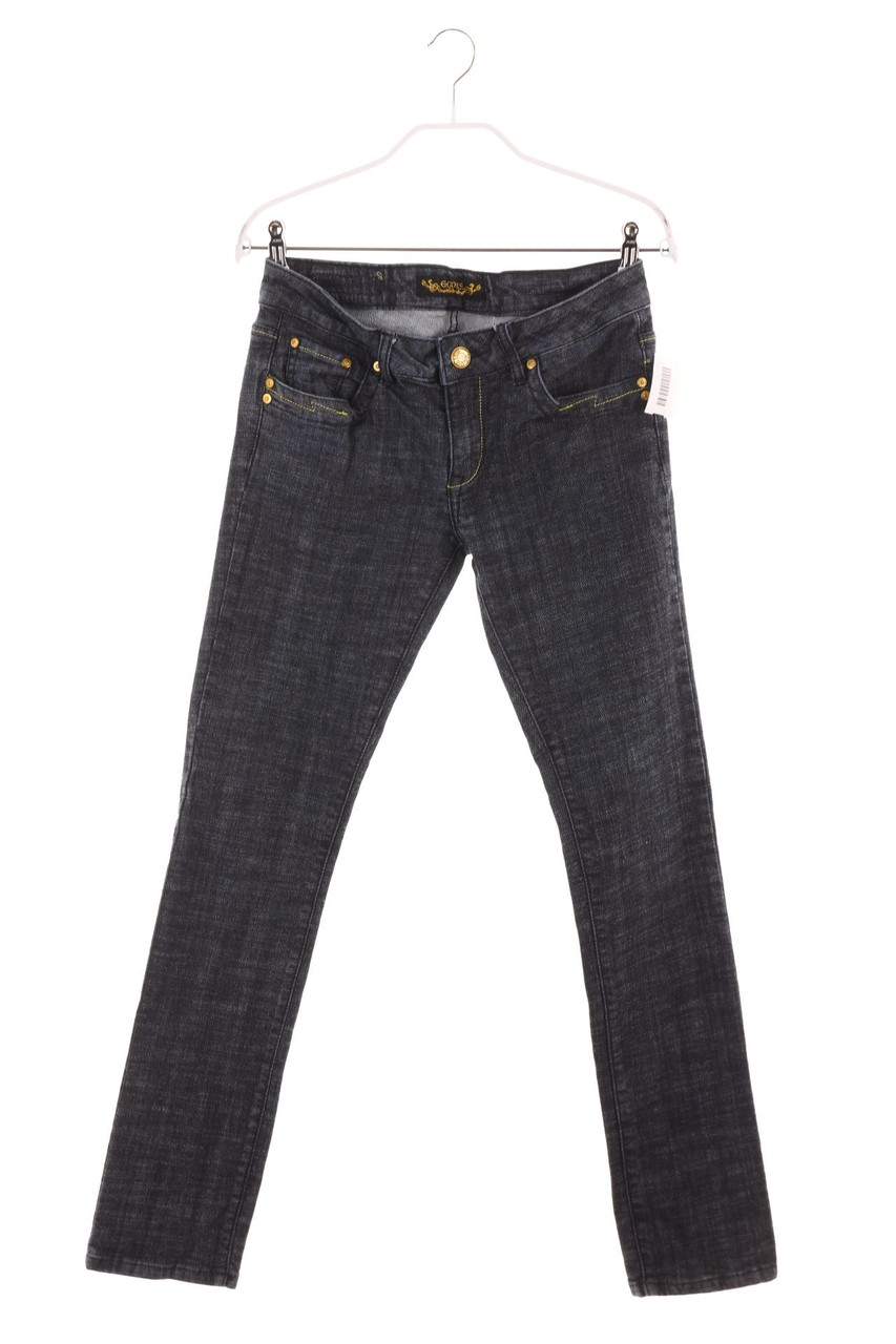 SECONDHAND - Dark Denim Straight Cut Jeans - L