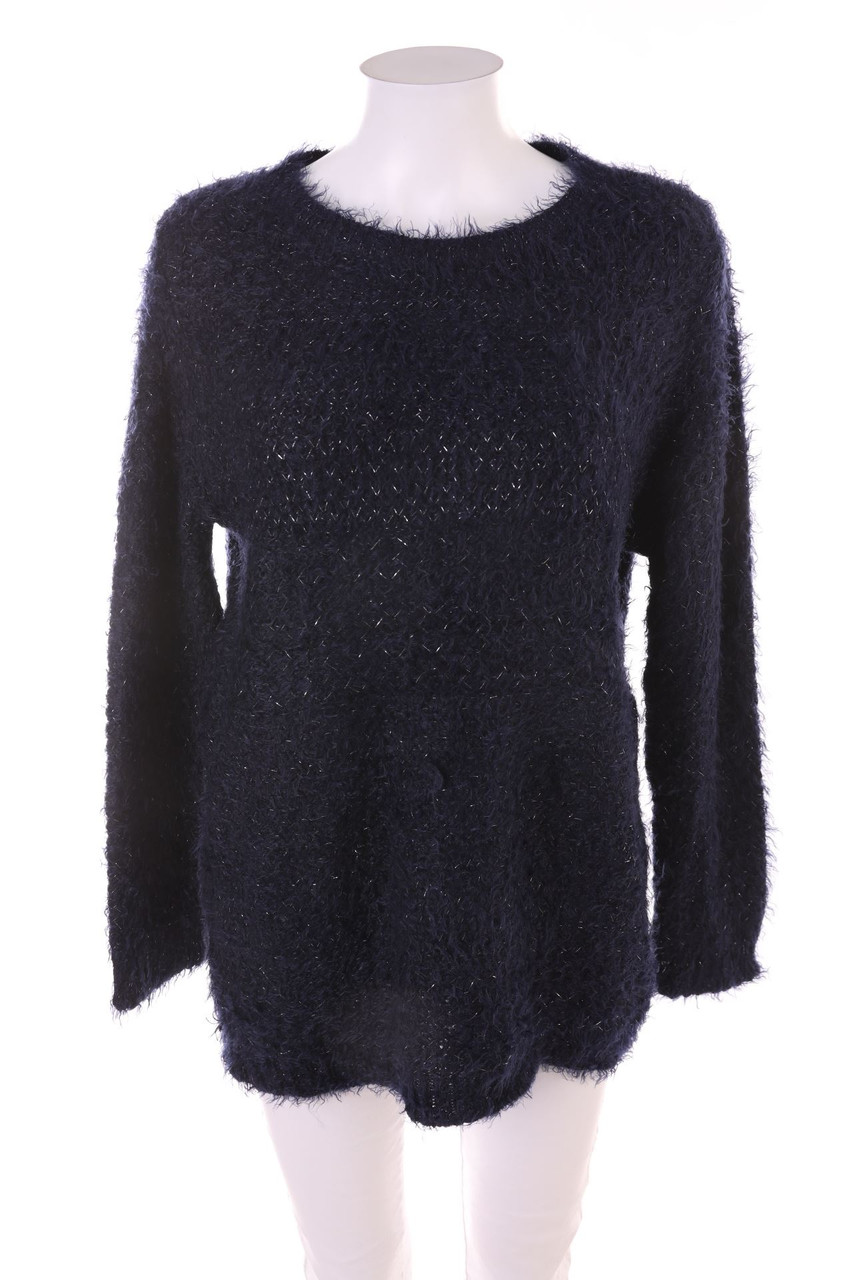 Dress In - crewneck pullover with Metallic Effect - 3XL