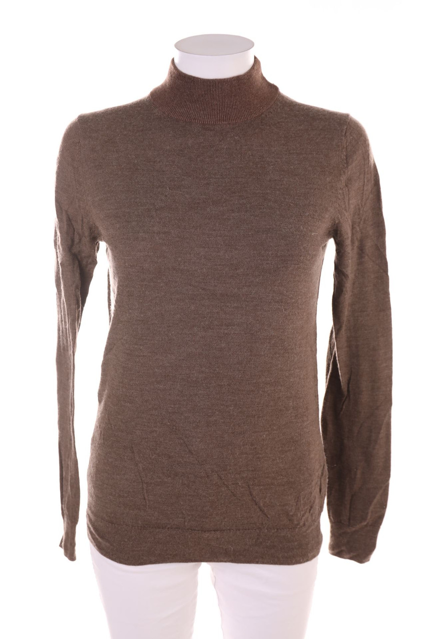 Ohne Label - Strick-Pullover aus Wolle - S