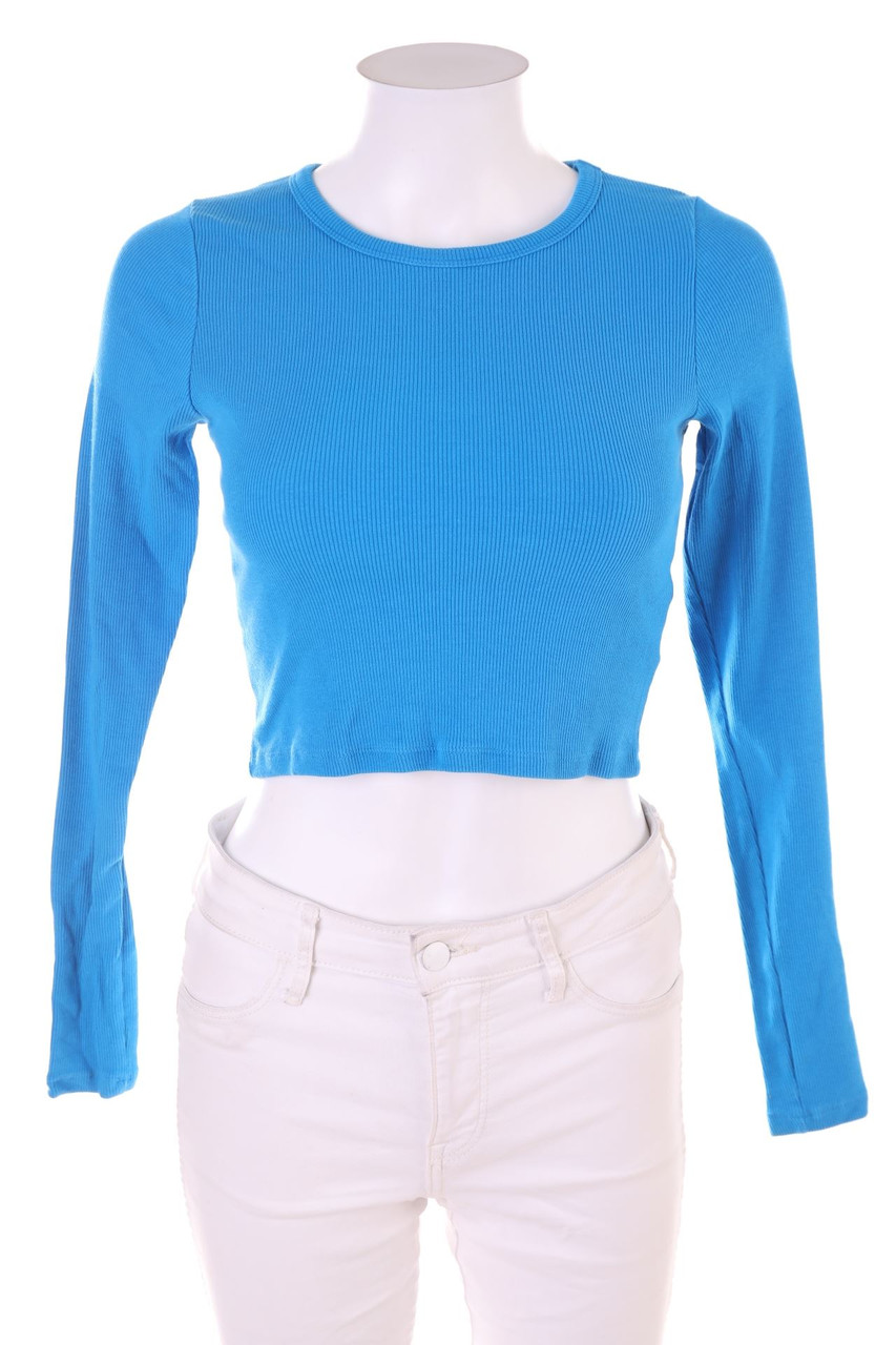 SECONDHAND - Cropped-Longsleeve-Shirt - M