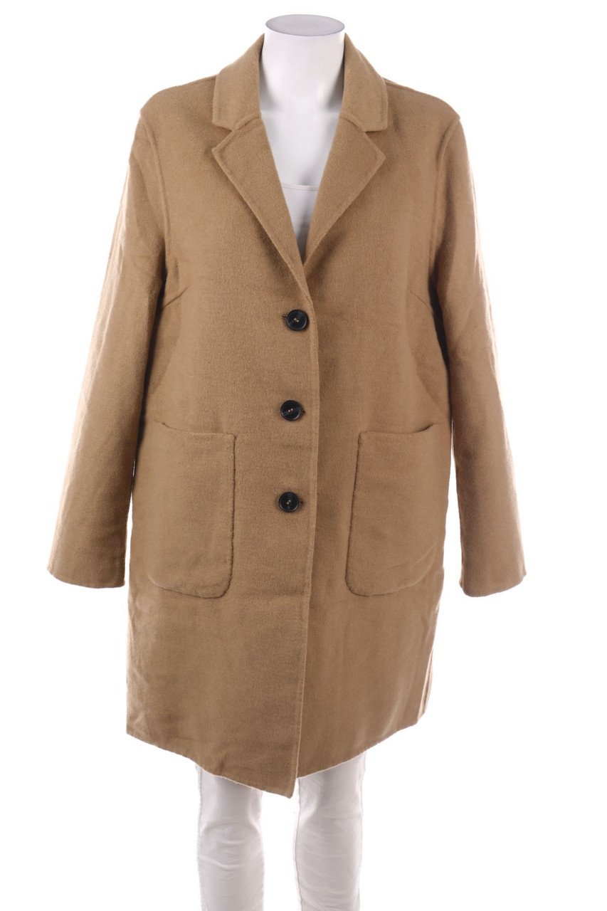 CANDA by C&A - Coat with Patch Pockets, Wool-Blend - D 44