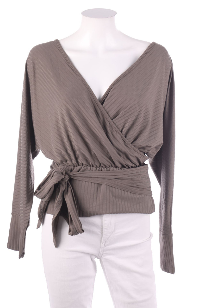 No Label - Longsleeve-Shirt with Lacing - S