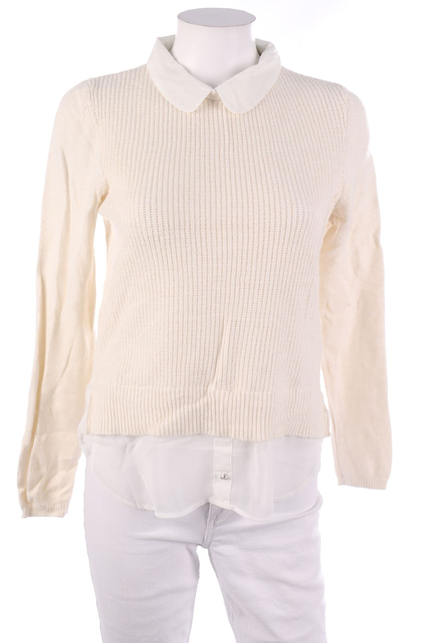 Chicorée - Pullover with Collar - S