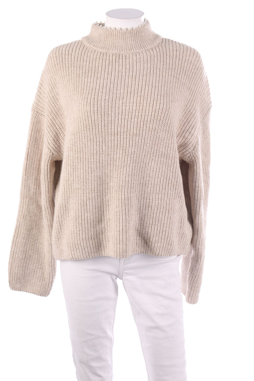 H&M - Pullover mit Perlen - S
