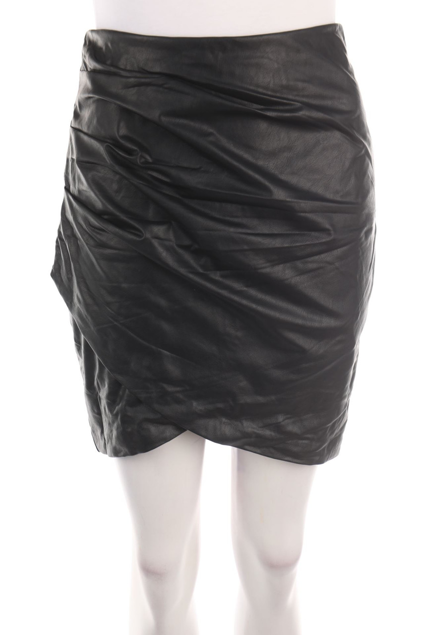 orsay - faux leather mini-skirt - XS